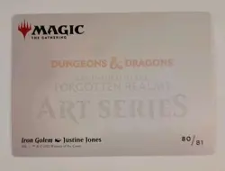 Iron Golem - Art Series: Adventures in the Forgotten Realms - 80/81 - Image 2