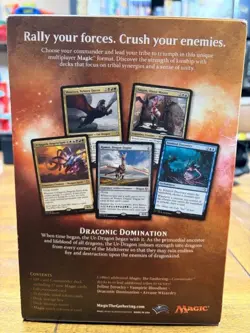 MTG 2017 Draconic Domination Commander Deck- New Packaging - Image 2
