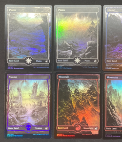 MTG – Innistrad: Midnight Hunt – Full Art Land Set (#268-277) – FOIL - NM - Image 2