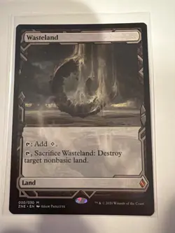 MTG NM Wasteland Zendikar Rising Expedition - Image 1