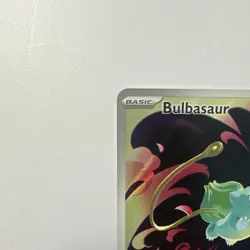 Pokemon TCG Bulbasaur Illustration Rare Full Art Holo 133/132 Me01 80 HP Mashu - Image 3