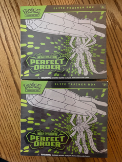 Pokemon Perfect Order Elite Trainer Box ETB - LOT OF 2 - Image 1