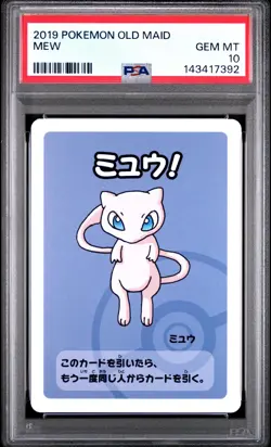 2019 POKEMON OLD MAID MEW PSA 10 - Image 1