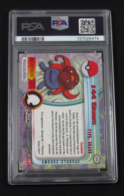 2000 Topps Chrome Pokemon T.V. #44 SPARKLE GLOOM PSA 7 NM - Image 2