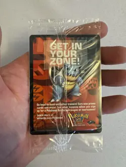 2002 Pokemon - Celebei Non-Holo Sealed WOTC Black Star Promo #50 - Pokemon 4Ever - Image 4