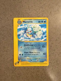Pokemon TCG Wartortle 92/165 Expedition 2002 Uncommon Near Mint Regular NM - Image 1