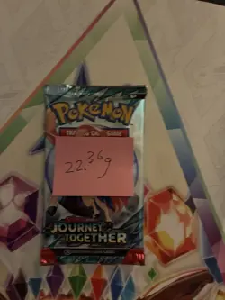 Heavy! Over 22.36 Gram Pokemon Journey Together Booster Pack Sealed - Image 2