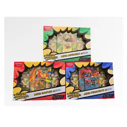 Pokemon Mega Evolution Ascended Heroes EX Box Lot (3) Meganium Emboar Feraligatr - Image 1