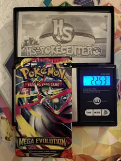 (HEAVY) 22.53g Pokemon TCG Mega Evolution Booster Pack (SEALED)✅ - Image 1