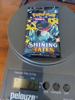 Shining Fates Booster Pack HEAVY 21g Pokemon TCG Factory Sealed 🔥 - Image 1