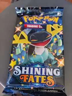 Shining Fates Booster Pack HEAVY 21g Pokemon TCG Factory Sealed 🔥 - Image 2