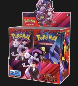 Pokemon TCG: S&V Destined Rivals Factory Sealed Booster Box W/ ACRYLIC CASE - Image 1