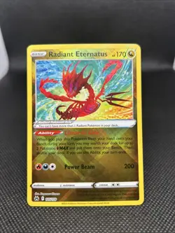 Radiant Eternatus 105/159 Crown Zenith Holo Pokemon TCG - Image 1