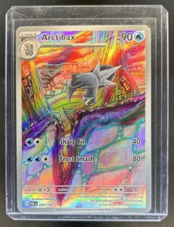 2023 Pokemon SV Paldea Evolved Arctibax Illustration Rare #209/193 - Image 1