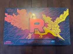 Pokemon TCG Team Rockets Moltres UPC Sealed Box - HAS WRAP TEAR - SEE PICS - Image 1