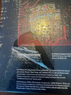 Pokemon TCG Team Rockets Moltres UPC Sealed Box - HAS WRAP TEAR - SEE PICS - Image 2