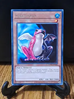 Yugioh Substitoad LODT-EN028 2020 Date Reprint Rare NM - Image 1