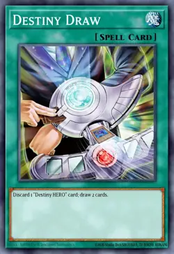 Yugioh - Destiny Draw (Super Rare) (1st Edition) - DESO-EN014 (P) - Image 1