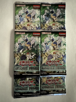 (Lot of 6) Yu-Gi-Oh Legendary Duelists Synchro Storm Factory Sealed #4 - Image 1