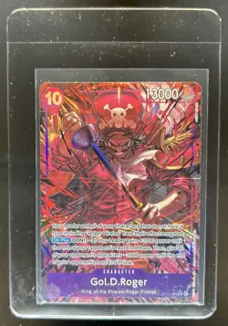 2025 One Piece Carrying On His Will Gol D. Roger Super Rare #OP13-064 - Image 1