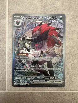 N's Zoroark Ex 286/217 Pokemon Card - Ascended Heroes SIR NM/Mint - Image 1