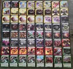 Duel Masters Shadowclash Tin Decks Partial Set 64 Cards LP *Read Des.* - Image 1