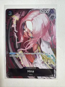 Hina ST06-008 Character Card One Piece ST06 5000 Power 3 Cost English - Image 1