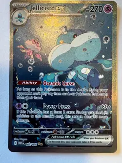 Pokemon Jellicent EX TCG Card 168/086 Sv: White Flare SIR - Image 1