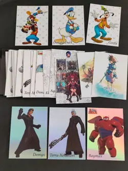 29pcs Kingdom Hearts art museum card bulk lot Premium Holo Japanese Sora fym7-89 - Image 1