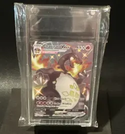 Pokemon Charizard VMAX SV107/SV122 Shining Fates Shiny Vault Full Art Holo Card - Image 1