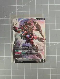 Justice Gundam GD01-066 | LR | Gundam Card Game | Near Mint - Image 1