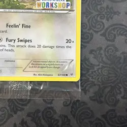 Build a Bear Pokemon Card Meowth Promo Trading Card TCG SEALED D16 - Image 2