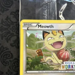 Build a Bear Pokemon Card Meowth Promo Trading Card TCG SEALED D16 - Image 4