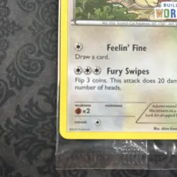 Build a Bear Pokemon Card Meowth Promo Trading Card TCG SEALED D16 - Image 5