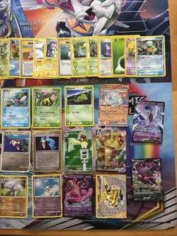 Vintage & Modern Pokemon Card Lot Holo Reverse Holo Etc Ditto Pikachu Mew - Image 2