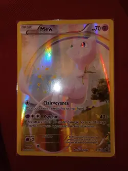 Mew Pokemon TCG Black Star Promo XY110 2016 Holofoil NM Card - Image 2