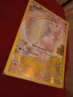 Mew Pokemon TCG Black Star Promo XY110 2016 Holofoil NM Card - Image 3