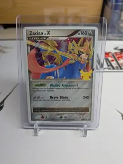Zacian LV. X SWSH135 SWSH: Sword & Shield Promo Cards Holo Lightly Played - Image 1