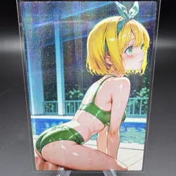 Shushu Suruga Chained Soldier Anime Waifu Card Doujin ACG Goddess Holo - Image 1