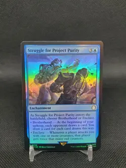 Struggle for Project Purity FOIL Fallout NM MTG - Image 1
