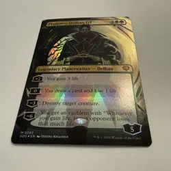 MISPRINT Professor Dellian Fel FOIL 283 Borderless Strixhaven SOS MTG Unplayed - Image 5