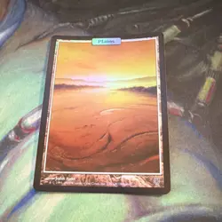 Foil Unhinged Plains John Avon Artwork Magic: The Gathering See Description - Image 1