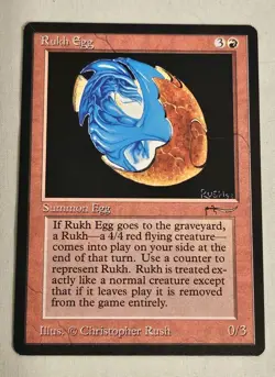 Magic: The Gathering Arabian Nights Rukh Egg (Light) 3x NM - Image 3