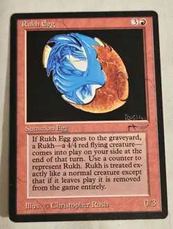 Magic: The Gathering Arabian Nights Rukh Egg (Light) 3x NM - Image 5