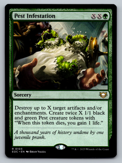 Pest Infestation R 0103 Edge of Eternities Regular - Image 1