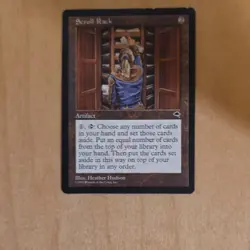 Wizards Scroll Rack Artifact 1997 Regular Heather Hudson MTG - Image 1