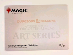 Adult Gold Dragon - Art Series: Adventures in the Forgotten Realms - 58/81 - Image 2