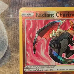 Pokemon TCG Radiant Charizard 011/078 | Pokemon GO | NM | Radiant Rare - Image 2