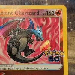 Pokemon TCG Radiant Charizard 011/078 | Pokemon GO | NM | Radiant Rare - Image 3