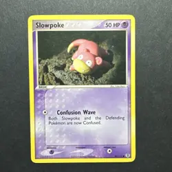 Pokemon Slowpoke Basic Psychic Regular 80/112 2004 LP - Image 1